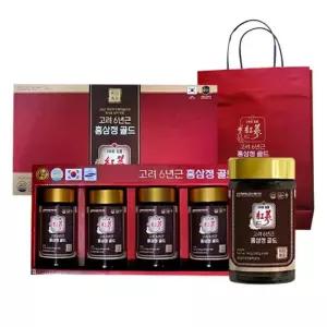 고려 6년근 홍삼정 골드 240g X 4병 선물세트 홍삼