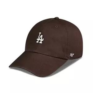 [47브랜드]47브랜드 LA 다저스 스몰 로고 MLB 엠엘비 볼캡 야구 모자 브라운 B-BSRNR12GWS-BWA