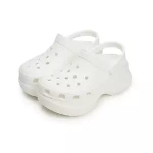 크록스 W 클래식 베이 클로그 화이트 206302-100