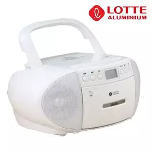 롯데핑키880화이트 MP3 카셋트 카셋트플레이어 CD 라디오 CD플레이어