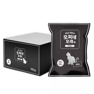 모찌네 베이직 소프트 캣 샌드 (9kgX2개입)