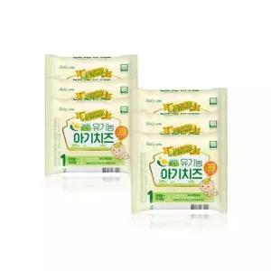남양남양 드빈치 자연방목 유기농 아기치즈 1단계 18g 60매