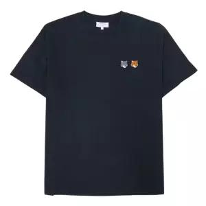 메종키츠네 더블폭스 남성 반팔티셔츠 OM011CFKJ7025 P190