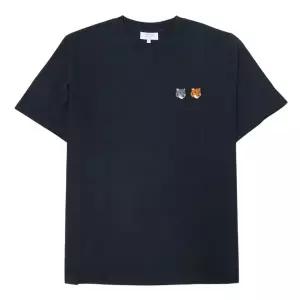 [메종키츠네] 더블폭스 남성 반팔티셔츠 OM011CFKJ7025 P190