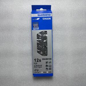 시마노 CN-M8100 12단 HG MTB 자전거 체인 E-Bike 데오레 XT XC 엔듀로 사이클링 부품용