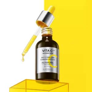 미샤 비타씨플러스 잡티씨 탄력 앰플 40ml
