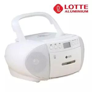 카셋트 롯데핑키880화이트 플레이어 카셋트플레이어 라디오 CD MP3