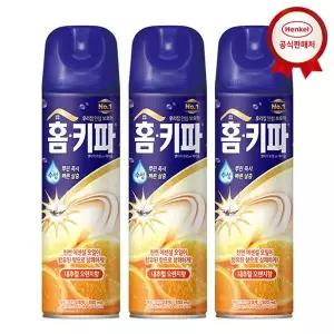 [NS홈쇼핑]홈키파 500ml x3개 오렌지 에어졸[36088305]
