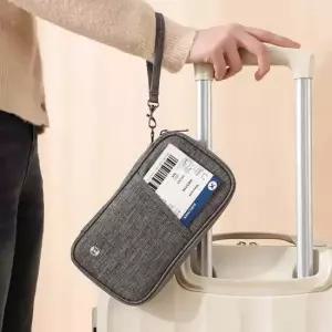 트레정 안티스키밍 유럽 해외 RFID 차단 여권 지갑 RF