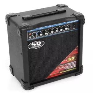 [스쿨뮤직]Sound Drive SG-15 연습용 기타앰프