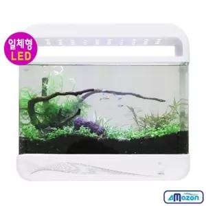 아마존 LED 일체형 어항 AMZ 2000A + 측면여과기 샘아쿠아