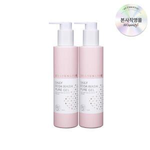 [질경이] 여성청결제 약산성 에코아워시 퓨어 젤 200ml 2개 세트