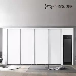 [장인가구]단테 스탠다드 스타일러 슬라이딩 붙박이장 270cm