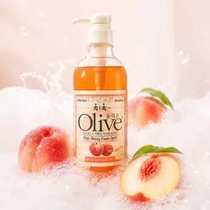 세레느 촉촉 올리브 웰빙 폼 바쓰 750g / 스위트 피치