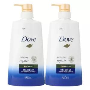 도브 인텐스 리페어 샴푸 680ml 2개