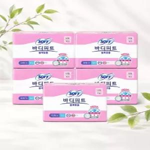 엘지생활건강 쏘피 바디피트 볼록맞춤 대형 16P x 5개(총 80입)