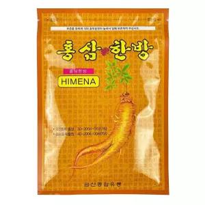 한방 홍삼 대일파스 파스 20매입 - O 쿨파스