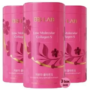뉴트리원 비비랩 콜라겐 저분자피쉬콜라겐 S 30포 3개