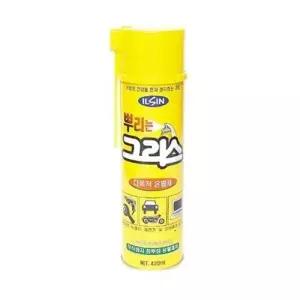일신 오일 그리스 1개 윤활제 420ml 뿌리는 스프레이 WFLXD7E