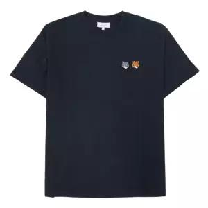 메종키츠네 더블폭스 남성 반팔티셔츠 OM011CFKJ7025 P190