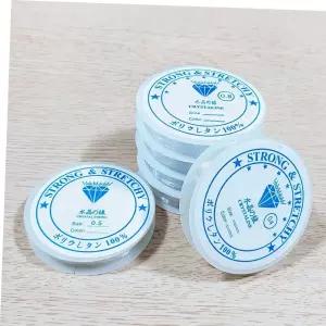 비즈목걸이 탄성 우레탄 줄 비즈 공예 반지 팔찌 부자재 0.5mm