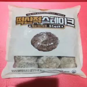 맘모스 떡산적스테이크 2kg 떡산적