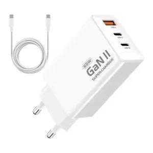 고속충전기 GaN 3포트 가정용기 PD3.0 65W