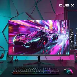 큐빅스 27인치 게이밍 모니터 FHD IPS  240Hz 1ms 눈건강 보호