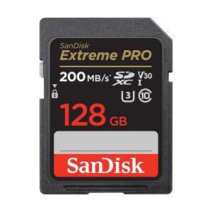 SANDISK 128GB 익스트림 프로 SDXC UHS-I 메모리 카드 - C10 U3 V30 4K UHD SD SDSDXXD-128G-GN4IN