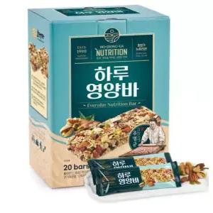 호정가 하루영양바 (20개입) / 견과류 가득 프리미엄 뉴트리션바