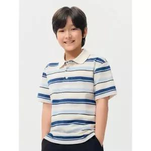 [롯데백화점]탑텐키즈 MKG2TT3001 공용 피케 카라반팔티