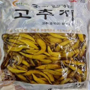 옛전통맛 3대가 즐겨먹는 고추지4kg