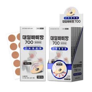 [NS홈쇼핑]대일밴드 대일빠삐방700 자석패치 10개입 5세트(총50매)[36043981]