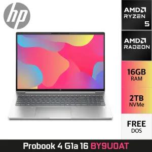 HP 프로북 4 G1a 16 BY9U0AT 라이젠5 사무용 인강용 휴대용노트북 16GB 2TB YO