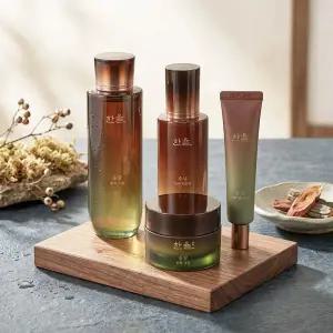 한율 4종 송담 탄력 스킨150ml+에멀젼125ml+크림50ml+아이크림25ml 단품구성