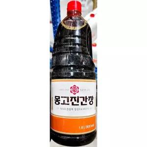 진간장(몽고장유 1.8L) X8/몽고/간장/필수품/간단/요리/감칠맛/나는/국물맛/기본/양념/재료/깊은맛