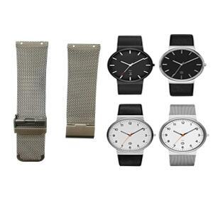 NZZXTO Skagen 남녀공용 시계 호환용 호환용용 교체용 밴드 호환나사 슬림  포함 22mm-20mm구멍 간격 14MM