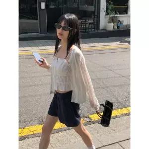 [후아유](마산점)Linen Blend Skashi Cardigan WHCKG2523F