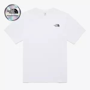 [매장정품] 노스페이스 남성 코튼 베이직 반팔 티셔츠 NT7UR08B_WHT NT7UR08BWHT