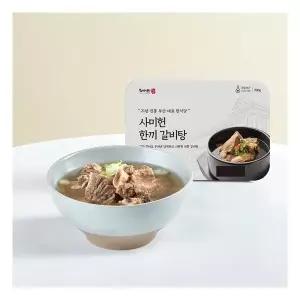 {백화점 상품} 사미헌 한끼갈비탕4팩(1팩700g) 484011