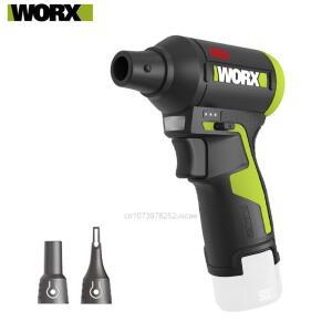 WORX WU094 충전식 무선 송풍기 최대 130000rpm 2.4N Worx 12V 녹색 배터리 스크루 드라이버 전동 공구
