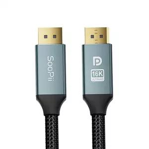 Soopii VESA 16K DP to DP 2.1 케이블 DP80 1m