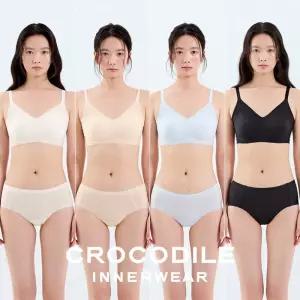 크로커다일 쿨라이트 실키핏 일체형 스트랩 브라팬티 8종세트 CDW6N46474849 T1380552