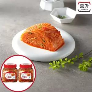 [매장정품] 종가 맛김치 1.2kg 2개 2306245