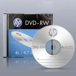 플로우마켓 HP MEDIA DVD-RW 4X 4.7GB (1P 슬림 케이스) 10장 영상저장
