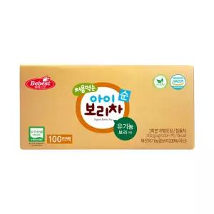 처음먹는 아이 보리차 100T