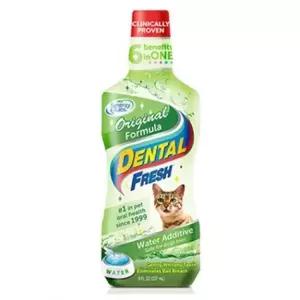 [하프클럽/셀럽하우스]덴탈후레쉬 고양이 구강관리 용액 오리지널 236ml 반려묘 치아 세정제