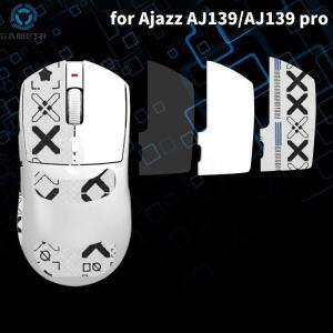 미끄럼 방지 마우스 스티커 그립 테이프 스케이트, AJAZZ AJ139 프로 게이밍 액세서리, 땀 흡입