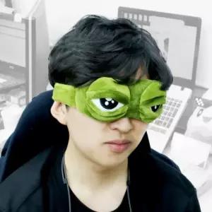 페페 개구리 쿨 빼기 눈 안대 수면 눈피로 슬픈 특이한 눈팩 온열 인싸템