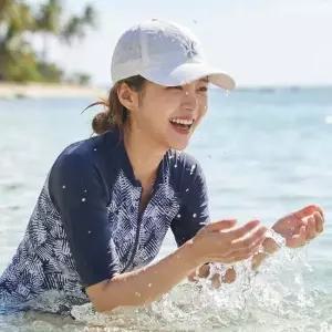 방수 여자 남자 야구 캡모자 볼캡 워터밤 물놀이 워터파크 수영장 바캉스 나일론 메쉬